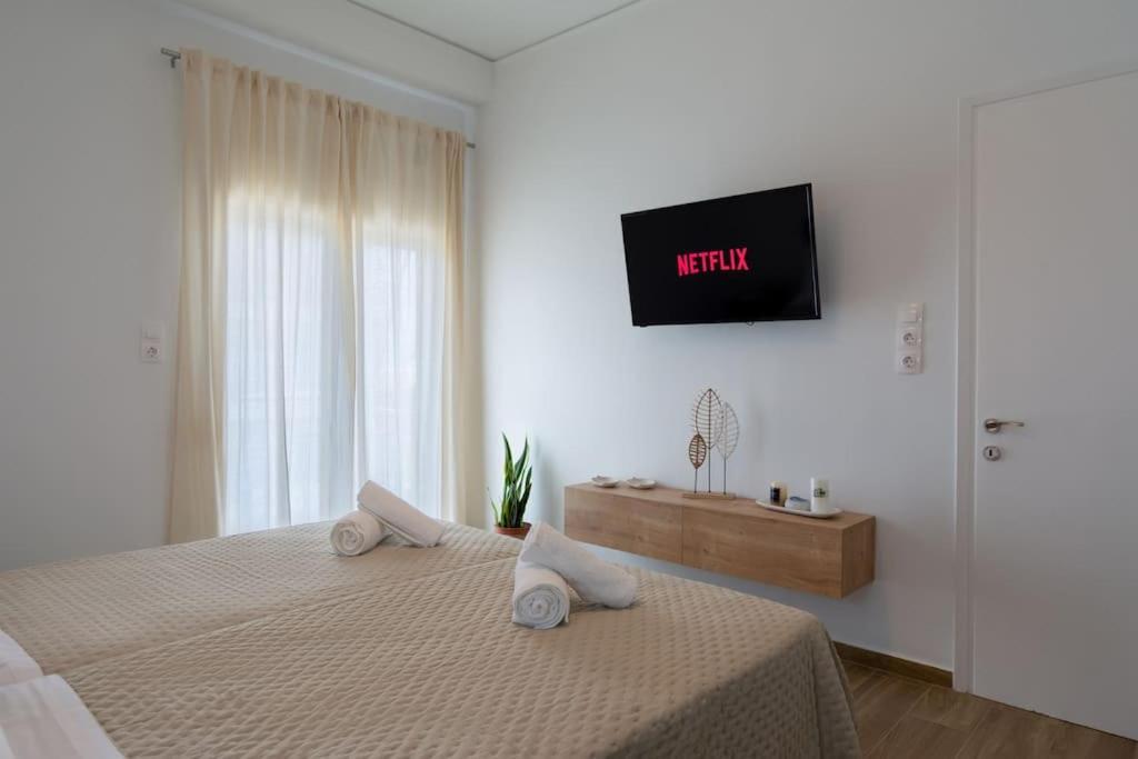 S & F Studio Για 2 Στην Ηγουμενίτσα Με Θέα Πλήρως Εξοπλισμένο Zewnętrze zdjęcie